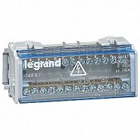 Модульный распределительный блок - 2П - 40 A - 13 подключений |  код. 004881 |   Legrand